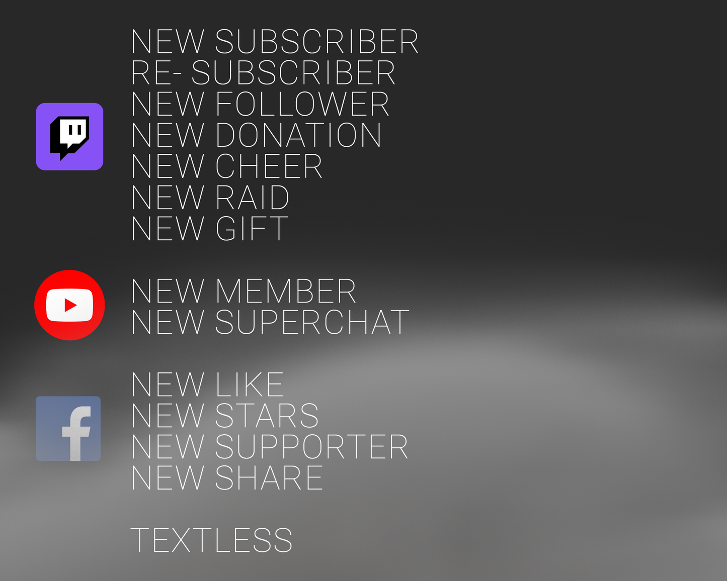 Mist Twitch Stream Alerts
