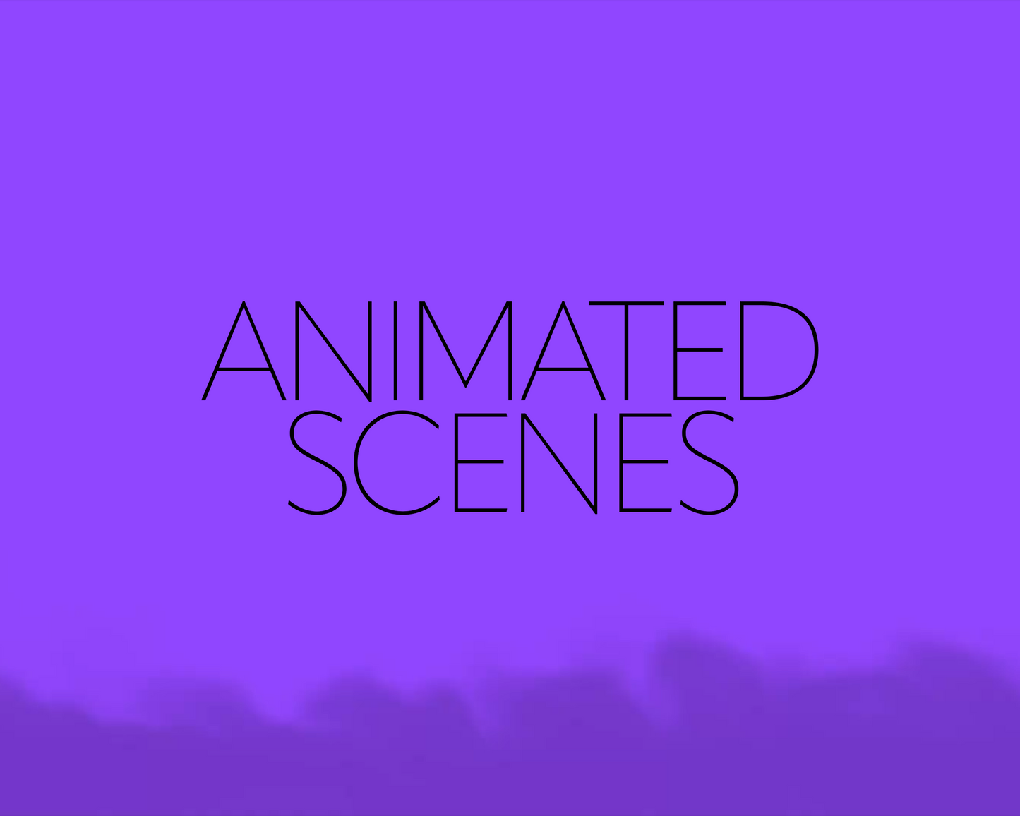 Smoke Animated Scenes