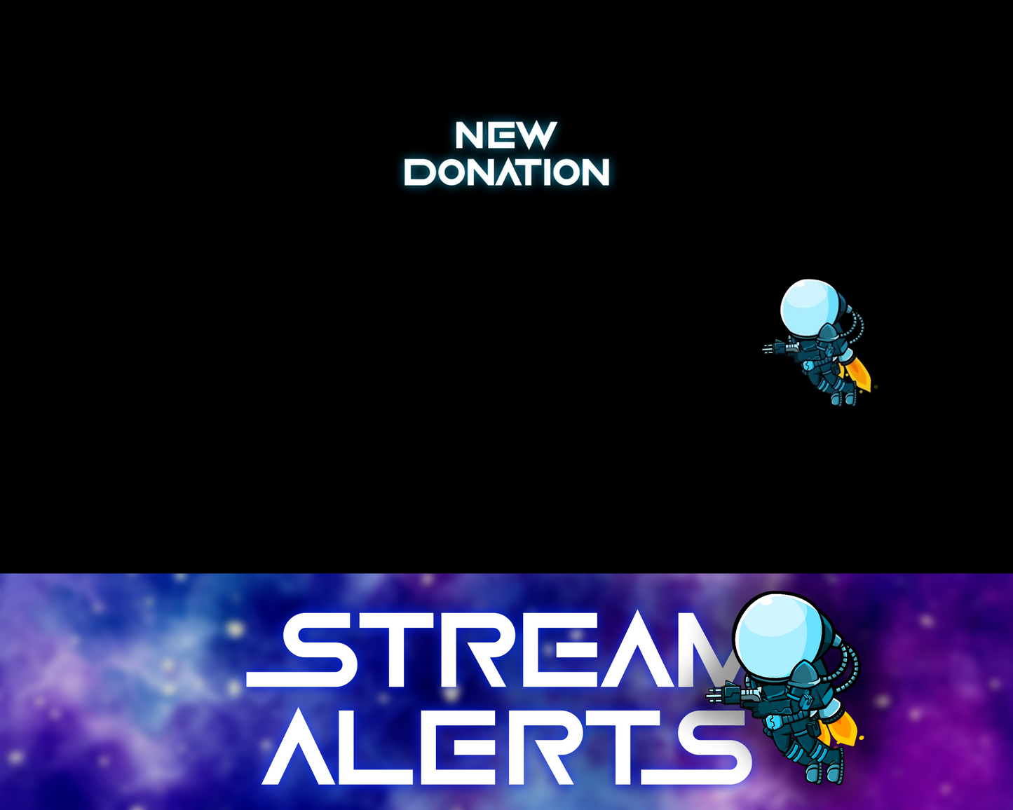 Spaceman Twitch Stream Alerts