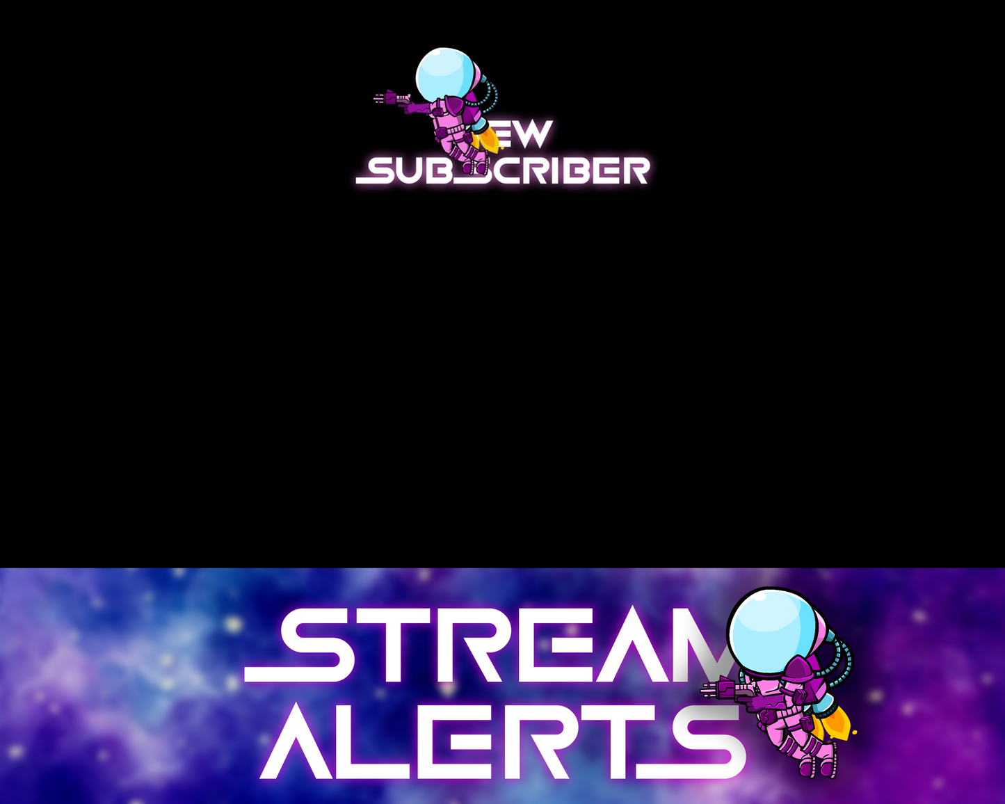 Spaceman Twitch Stream Alerts