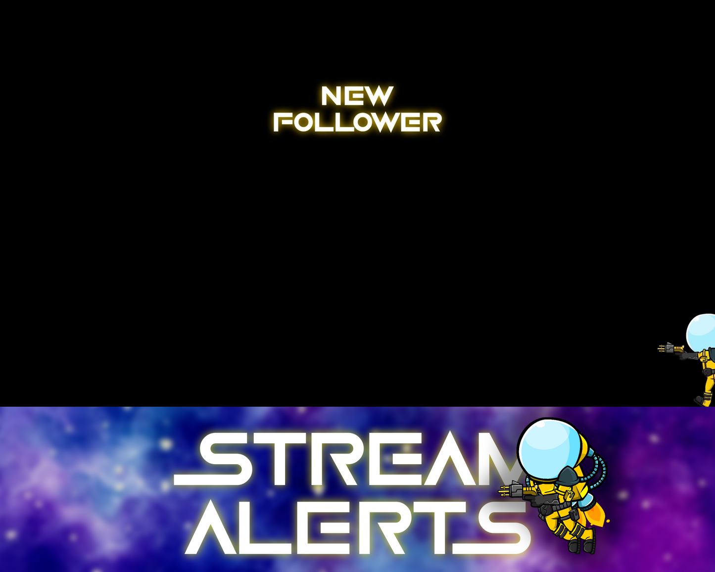 Spaceman Twitch Stream Alerts