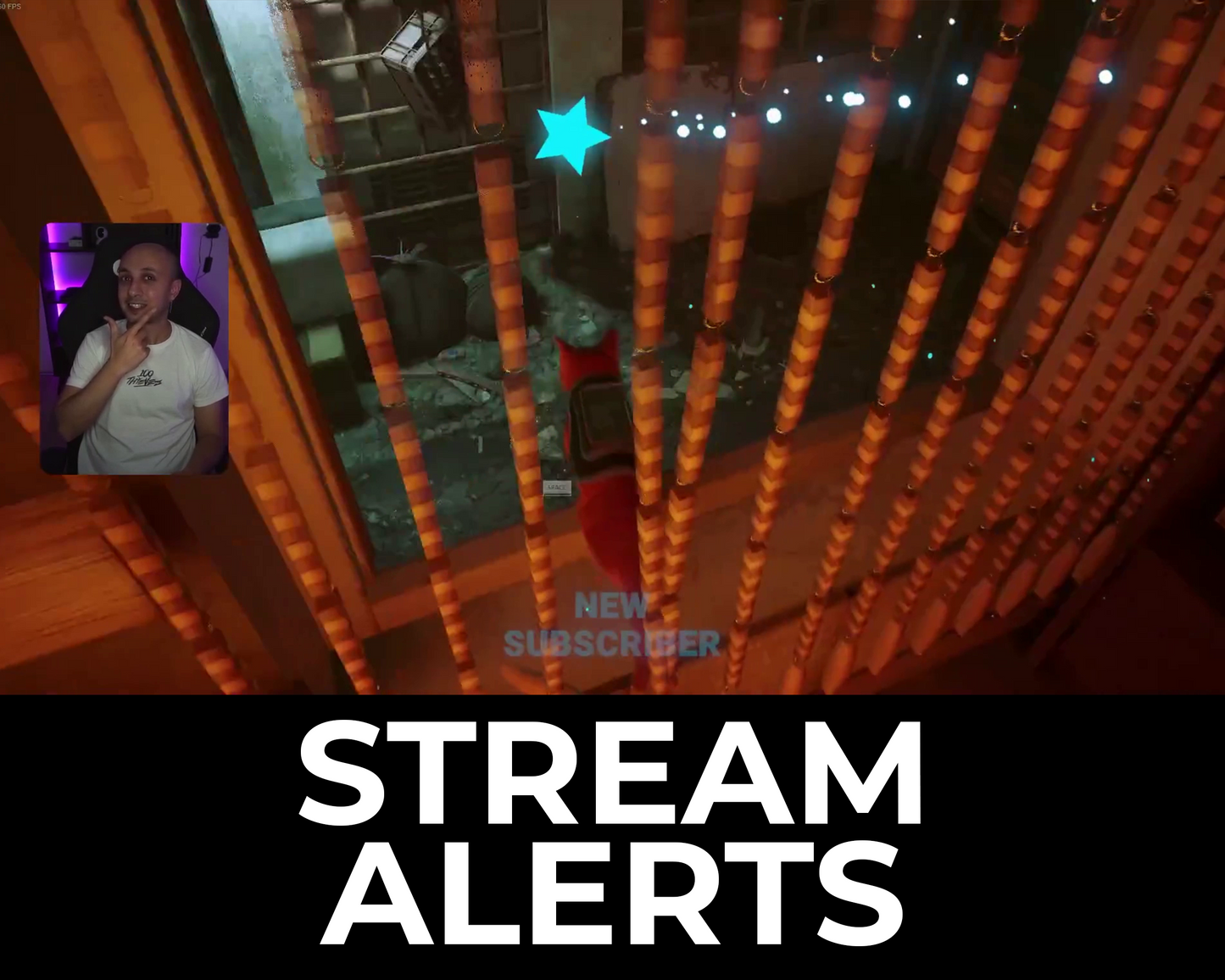 Shooting Star Twitch Stream Alerts