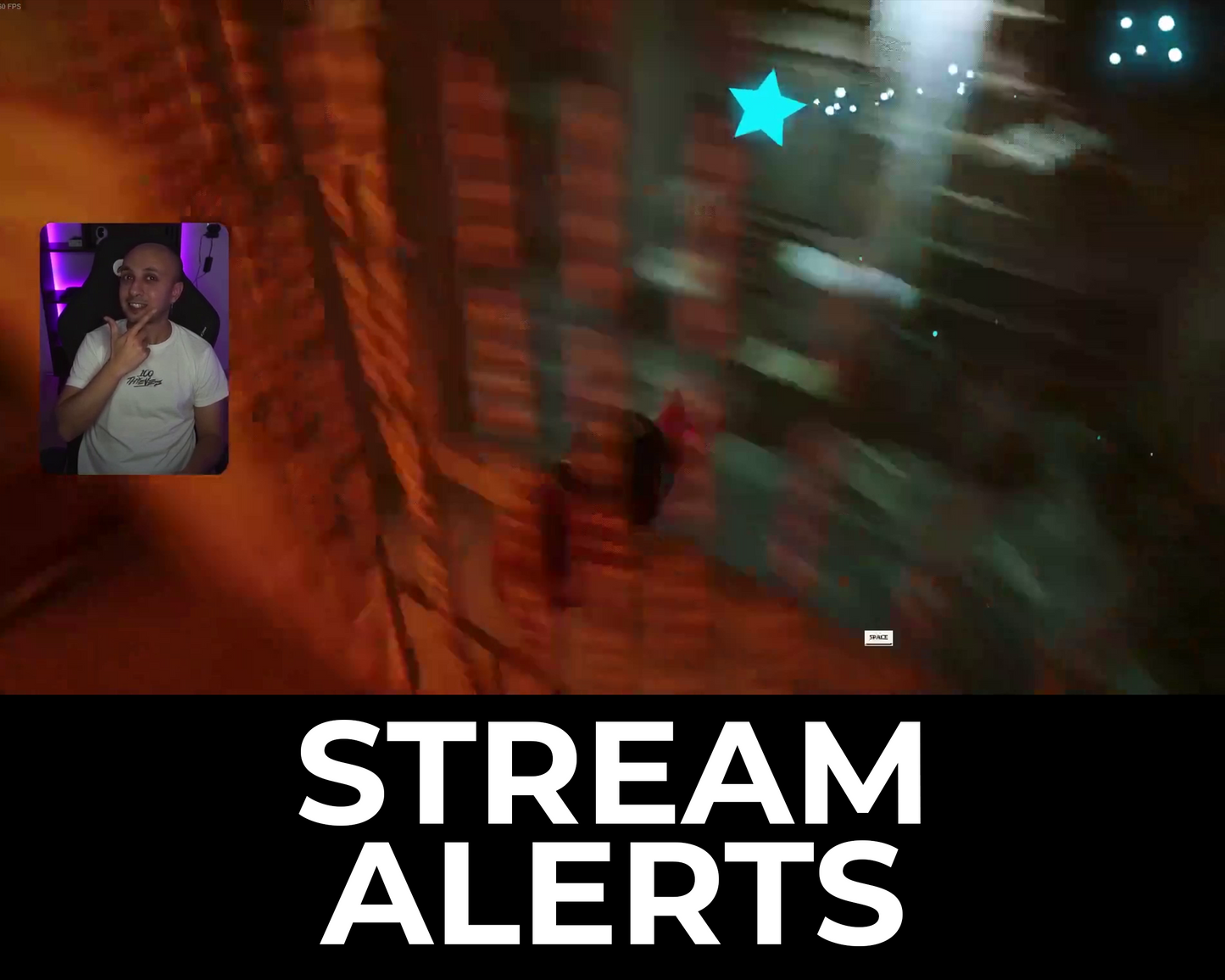 Shooting Star Twitch Stream Alerts