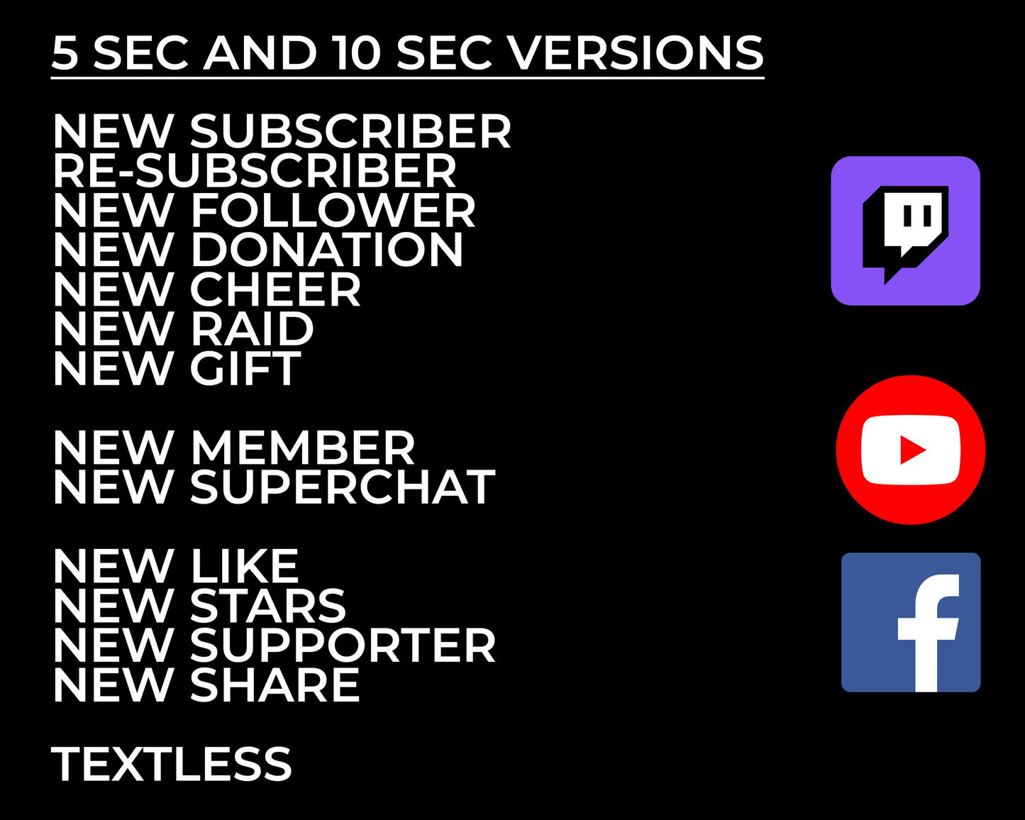 Shooting Star Twitch Stream Alerts