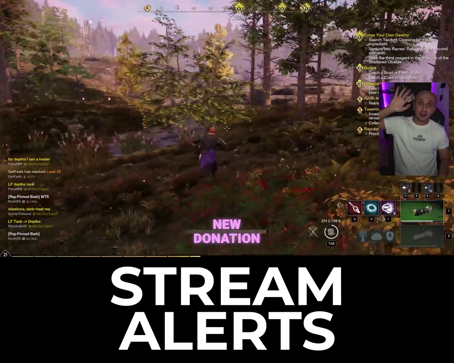 Shooting Star Twitch Stream Alerts