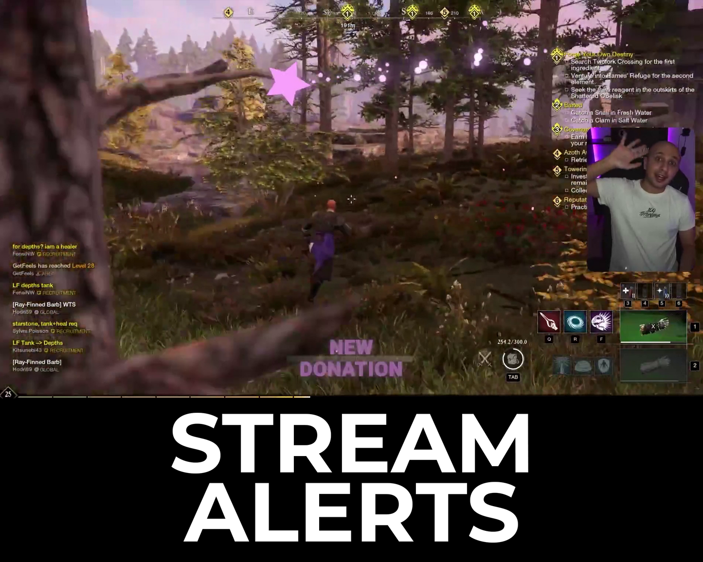 Shooting Star Twitch Stream Alerts