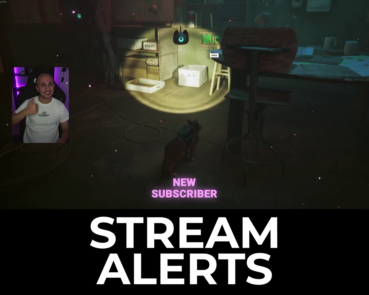 Shooting Star Twitch Stream Alerts