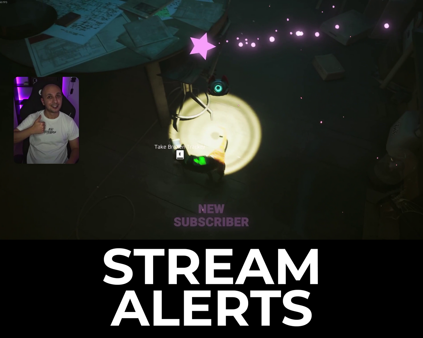 Shooting Star Twitch Stream Alerts