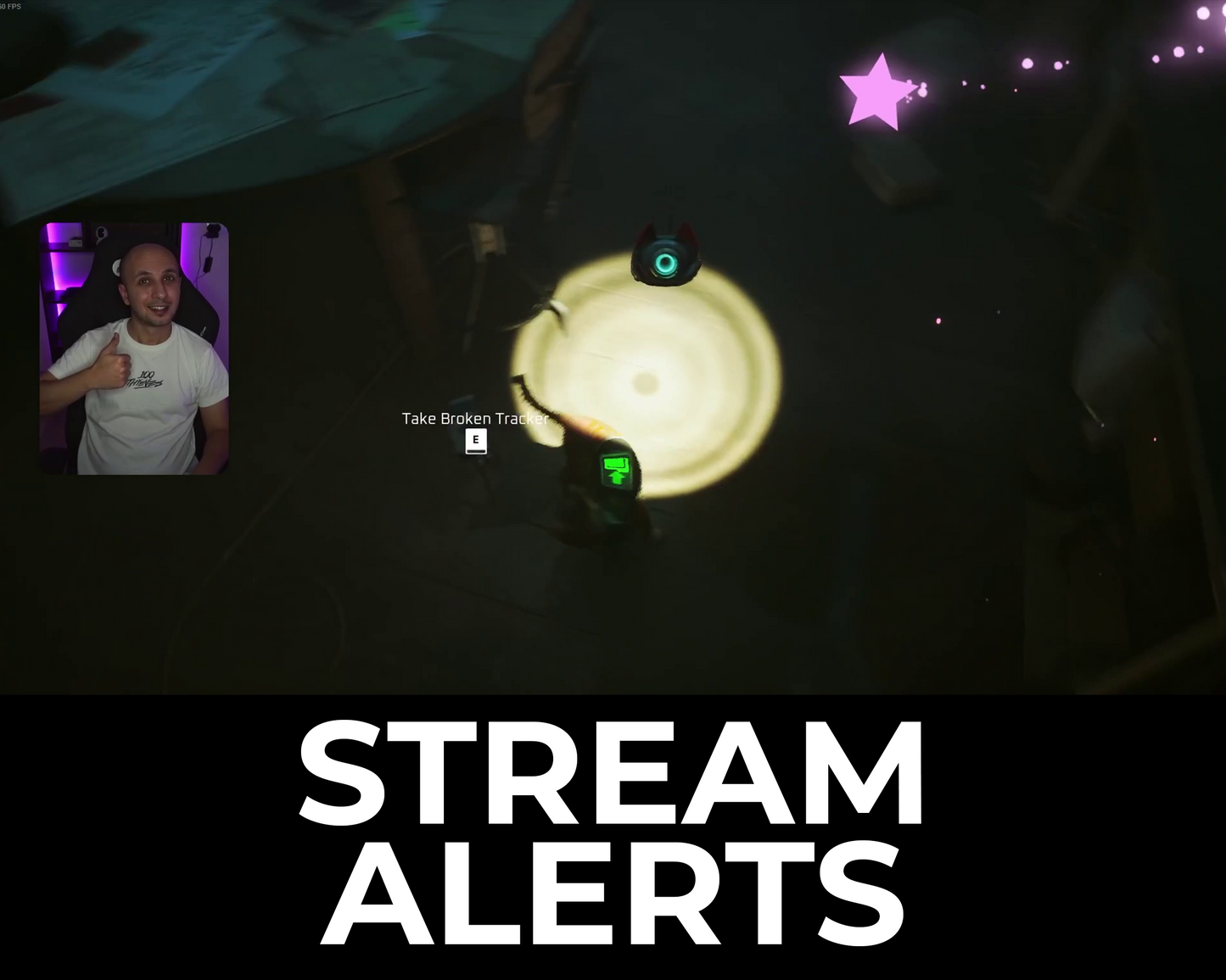 Shooting Star Twitch Stream Alerts