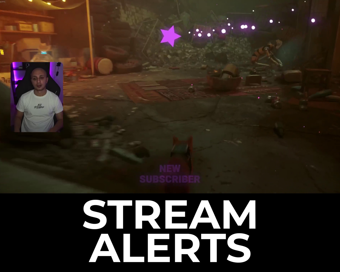 Shooting Star Twitch Stream Alerts