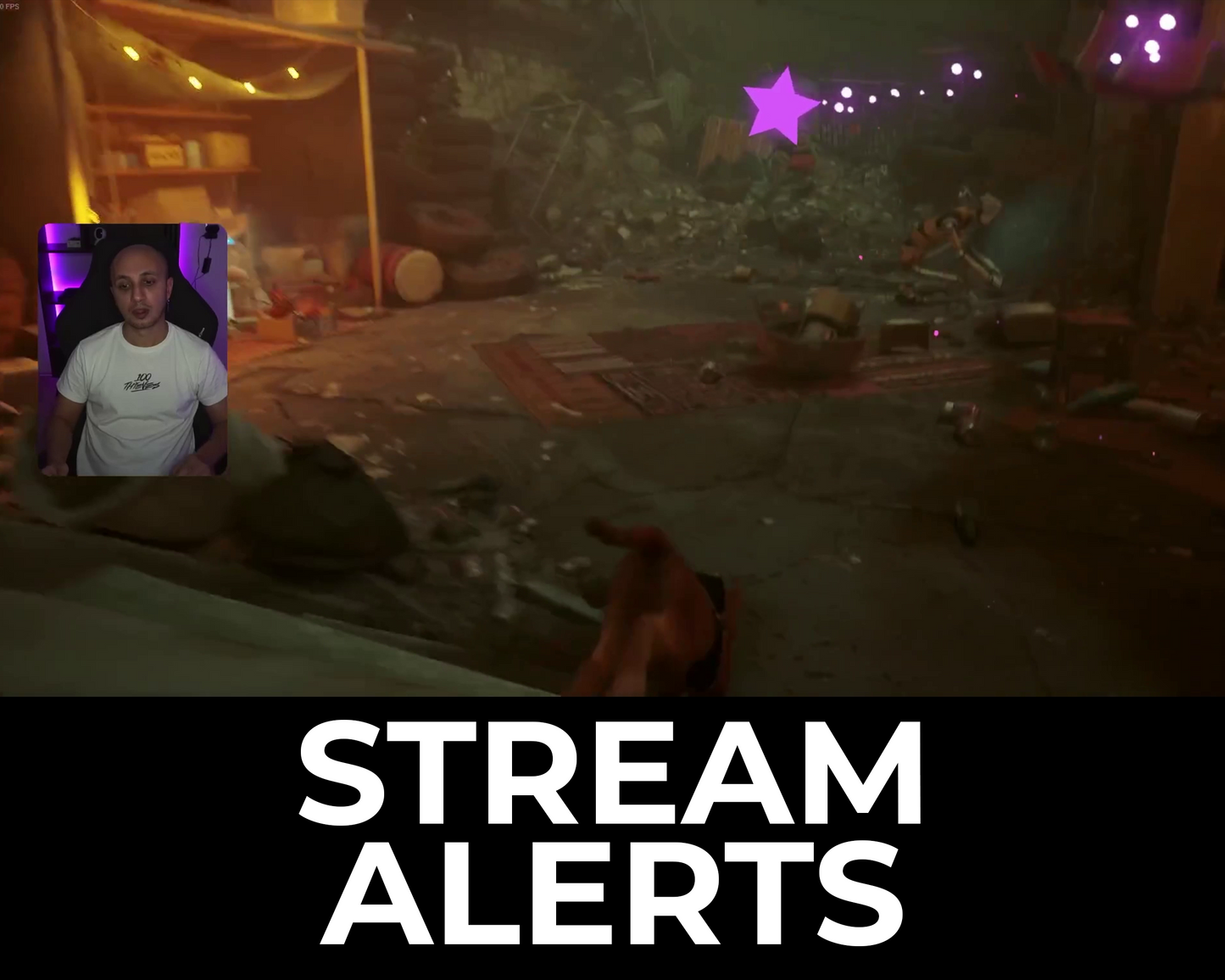 Shooting Star Twitch Stream Alerts