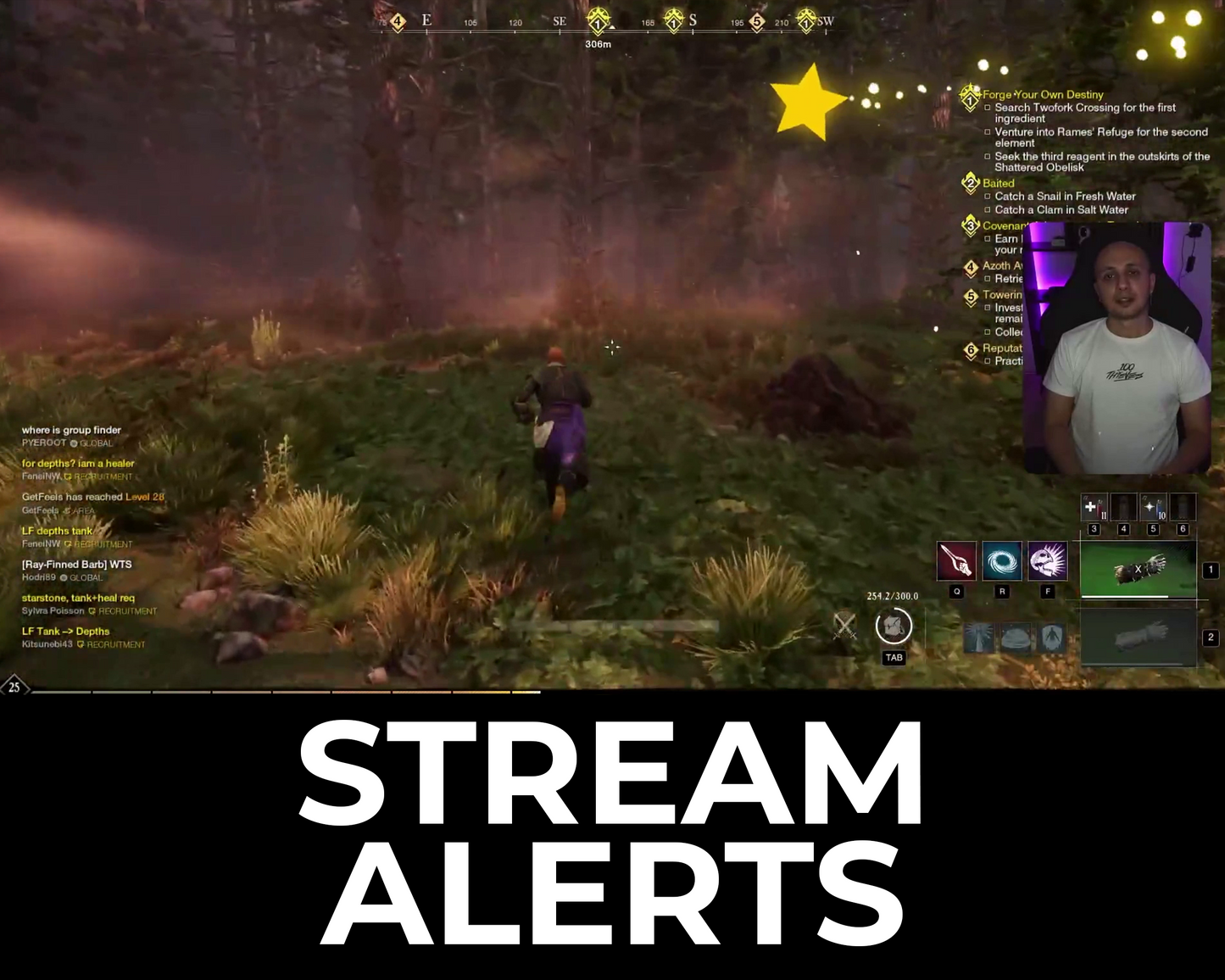 Shooting Star Twitch Stream Alerts