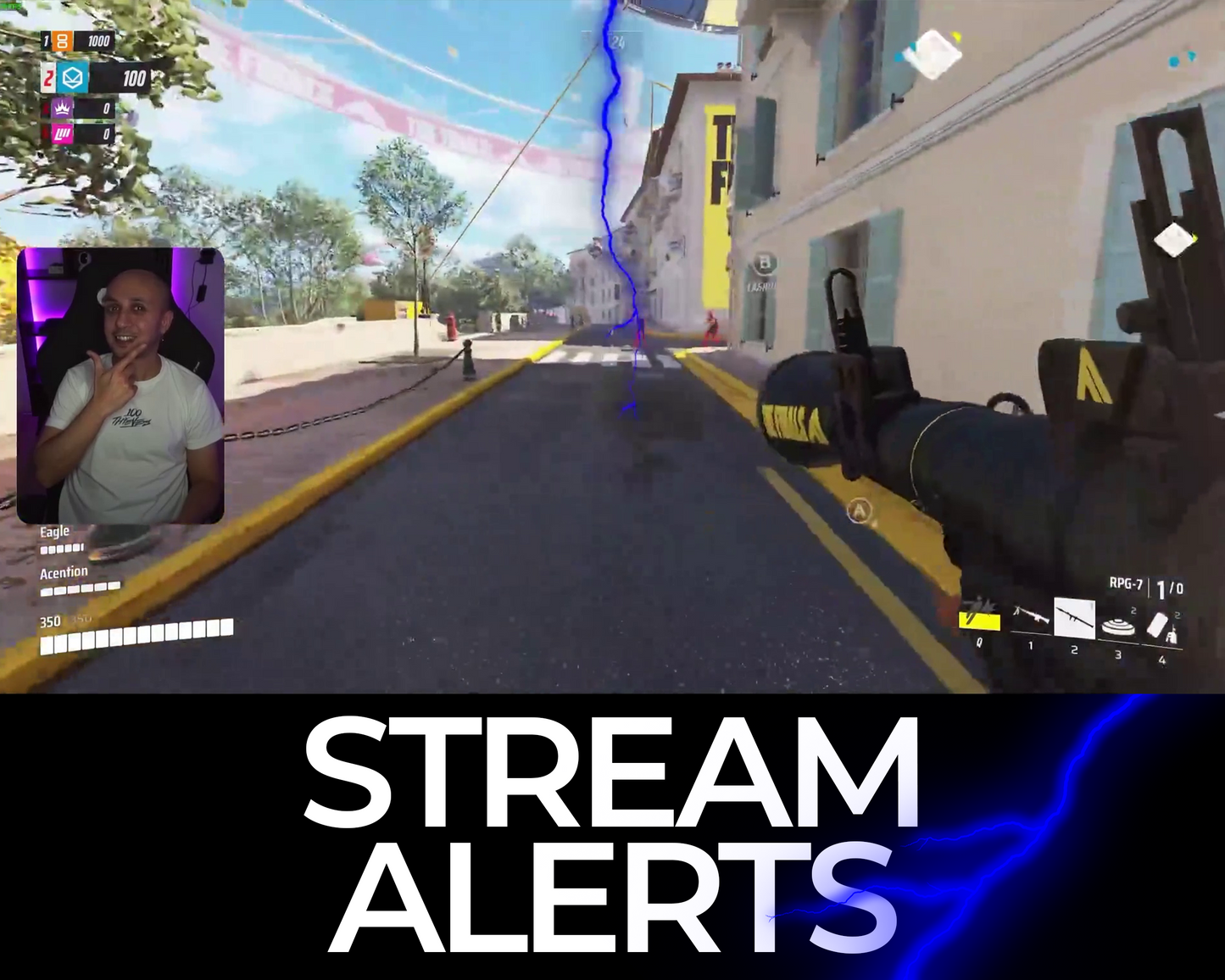 Thunder Twitch Stream Alerts
