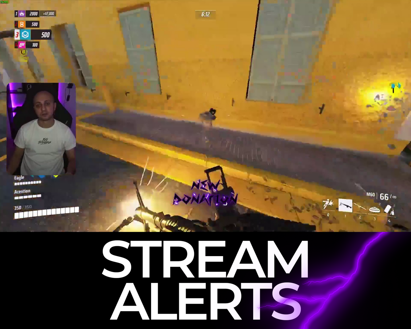 Thunder Twitch Stream Alerts