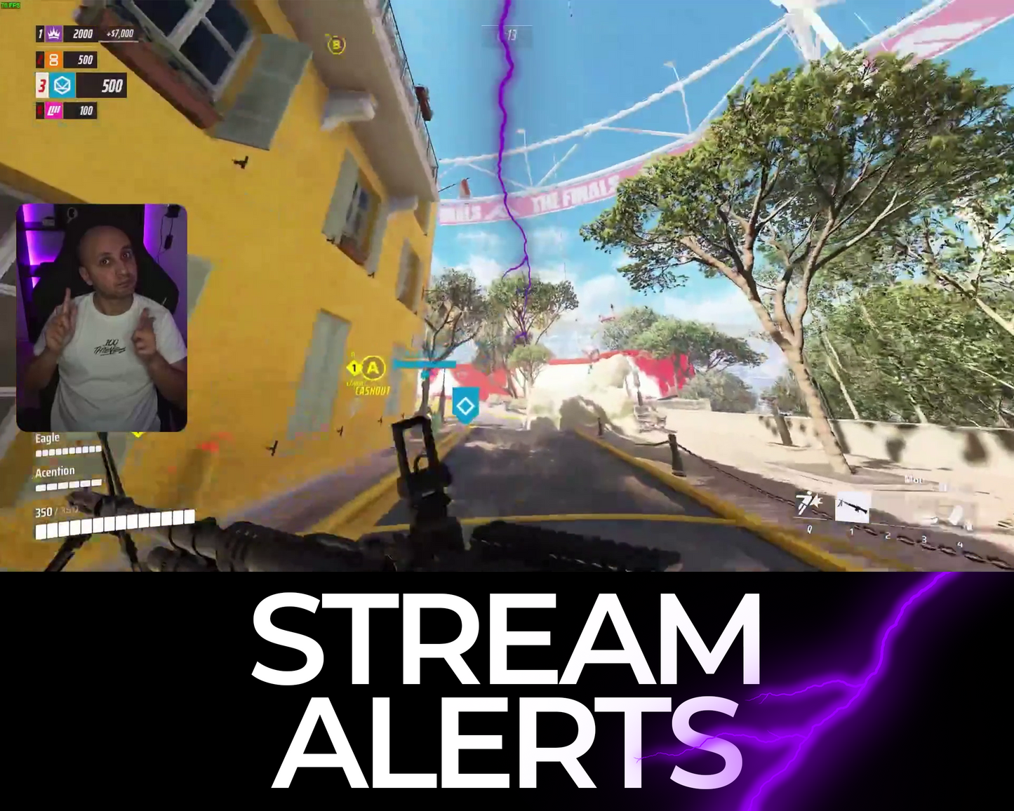 Thunder Twitch Stream Alerts