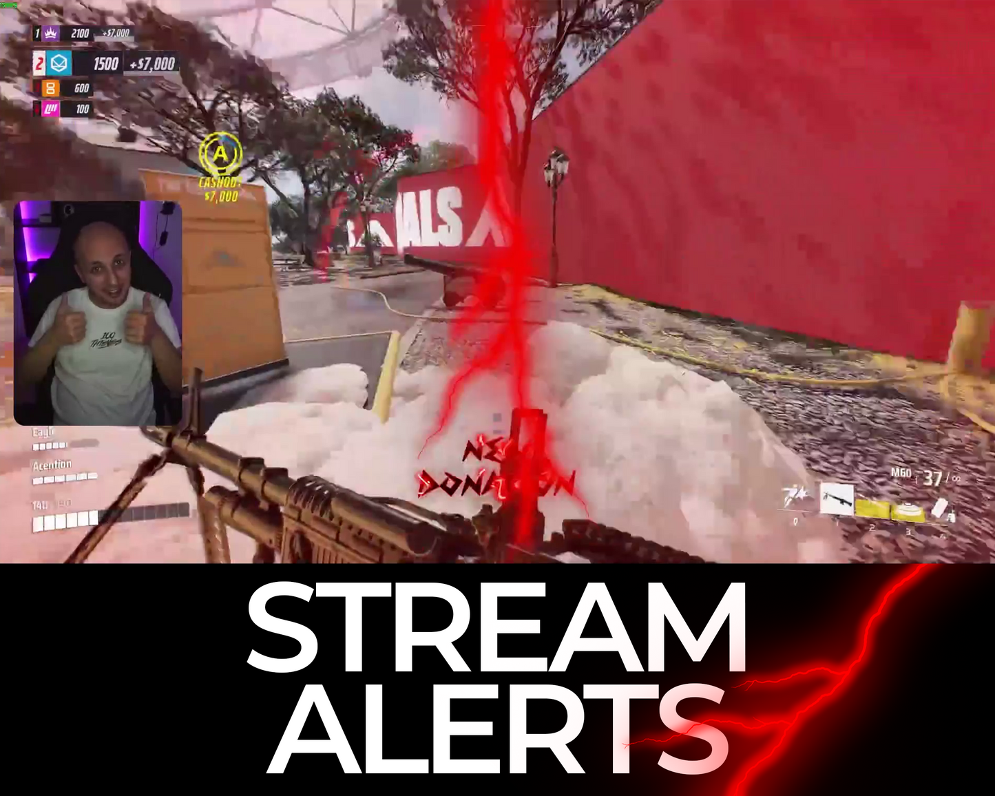 Thunder Twitch Stream Alerts