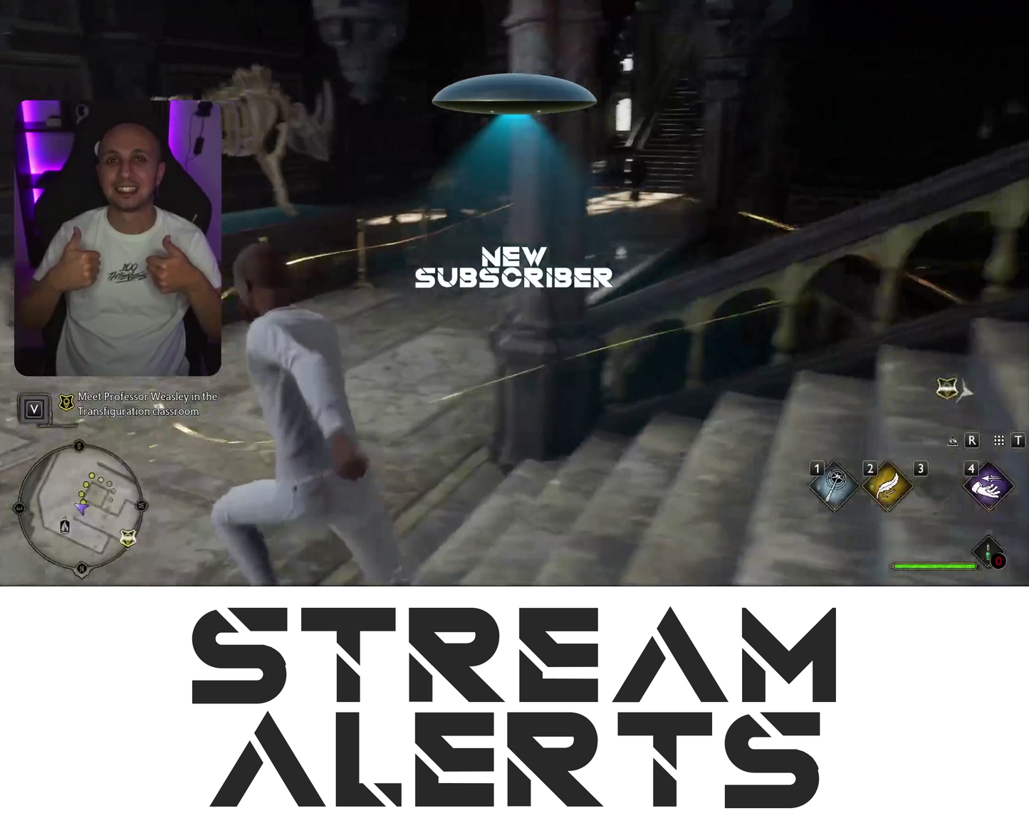 UFO Twitch Stream Alerts