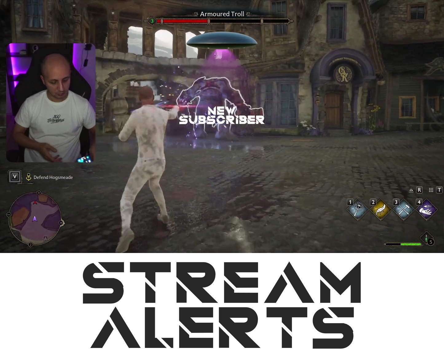 UFO Twitch Stream Alerts