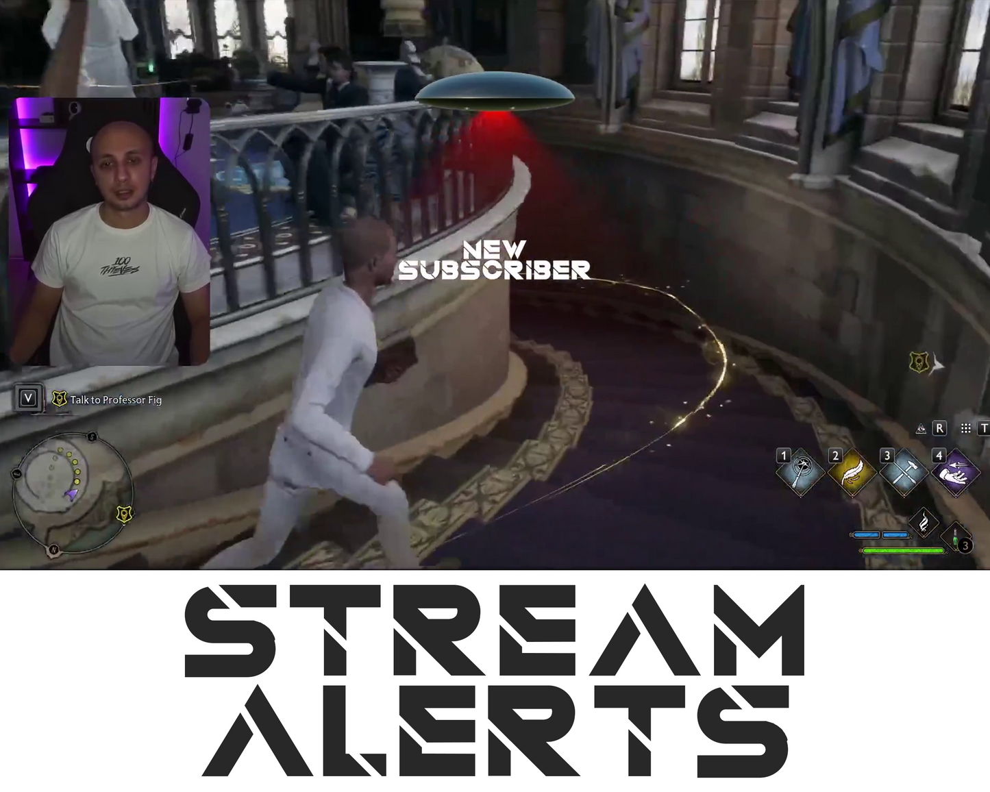 UFO Twitch Stream Alerts