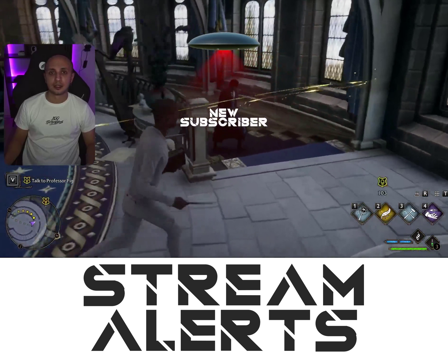 UFO Twitch Stream Alerts