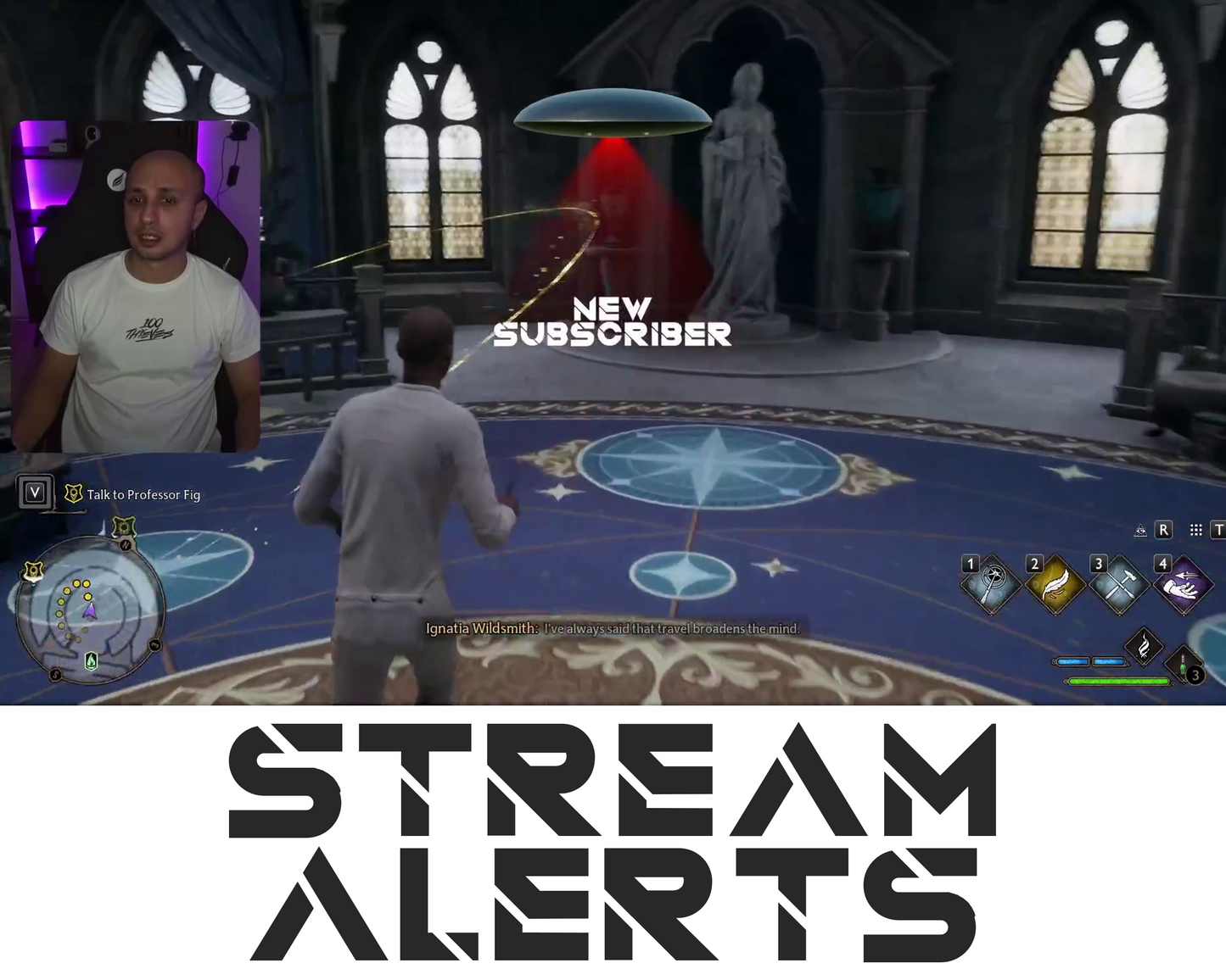 UFO Twitch Stream Alerts