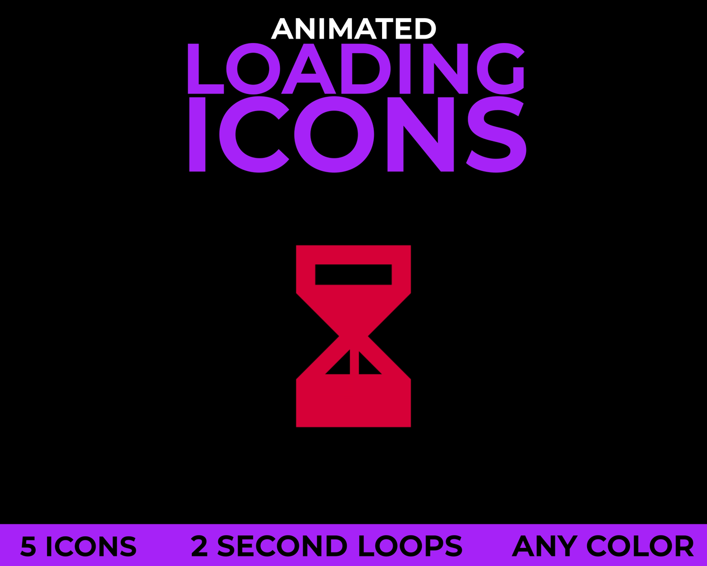 Animated Loading Icons