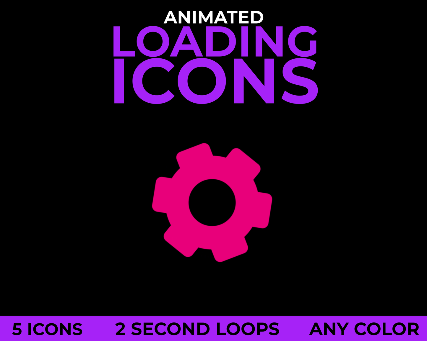 Animated Loading Icons