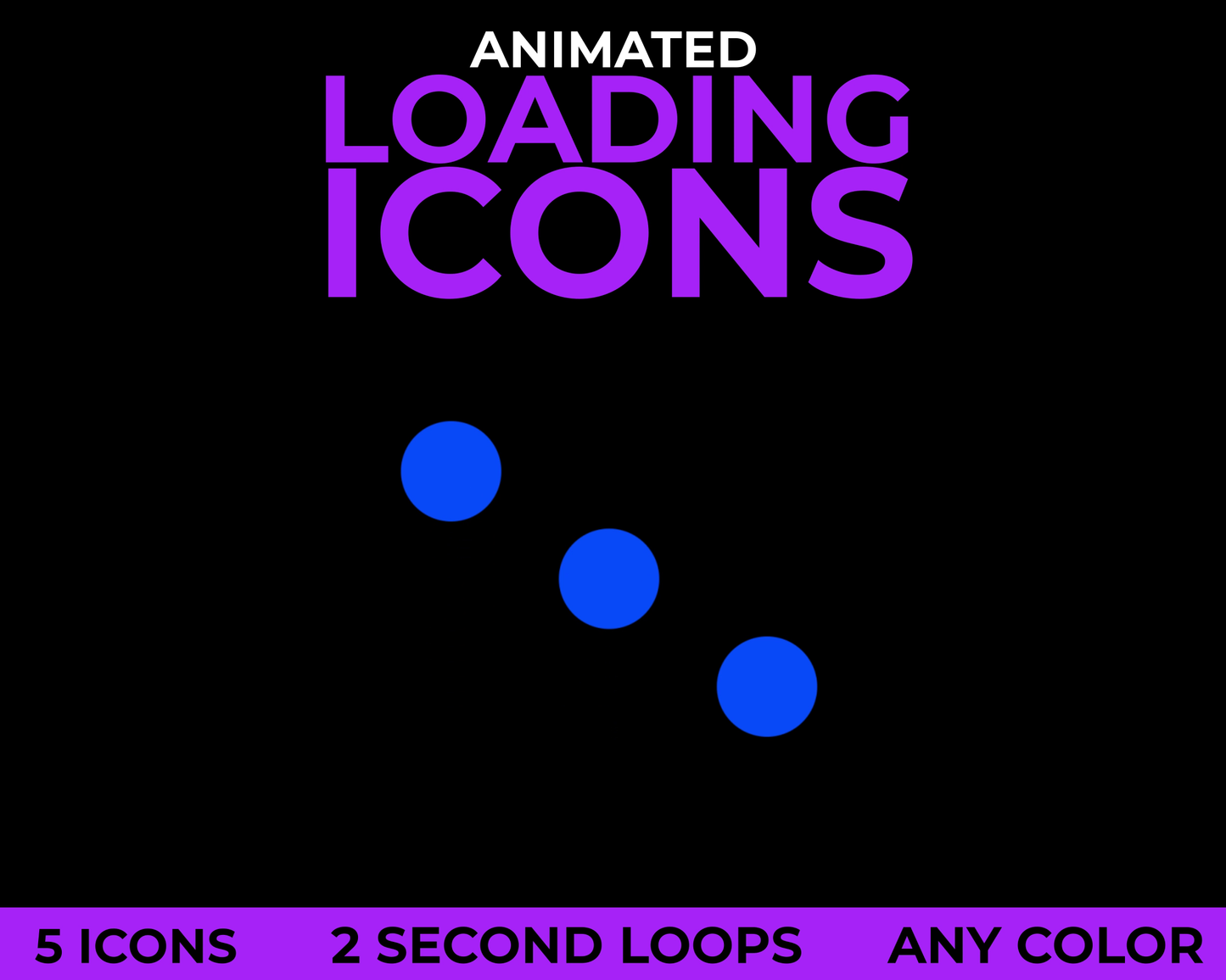 Animated Loading Icons