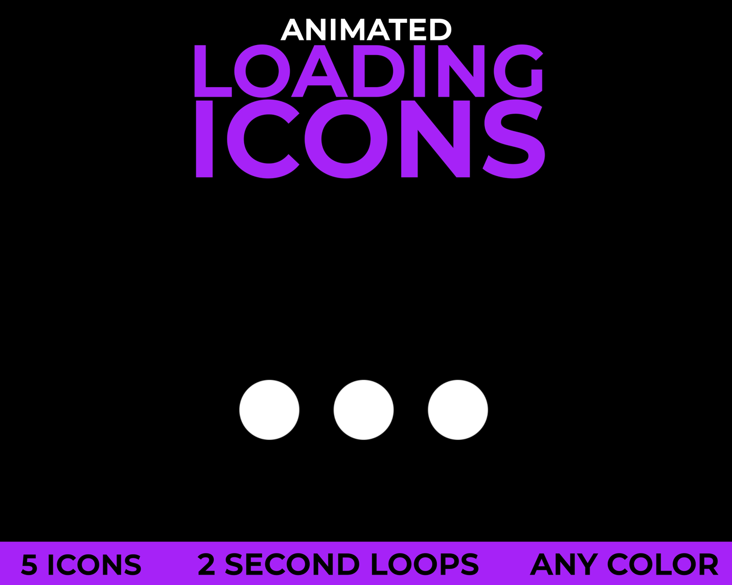 Animated Loading Icons