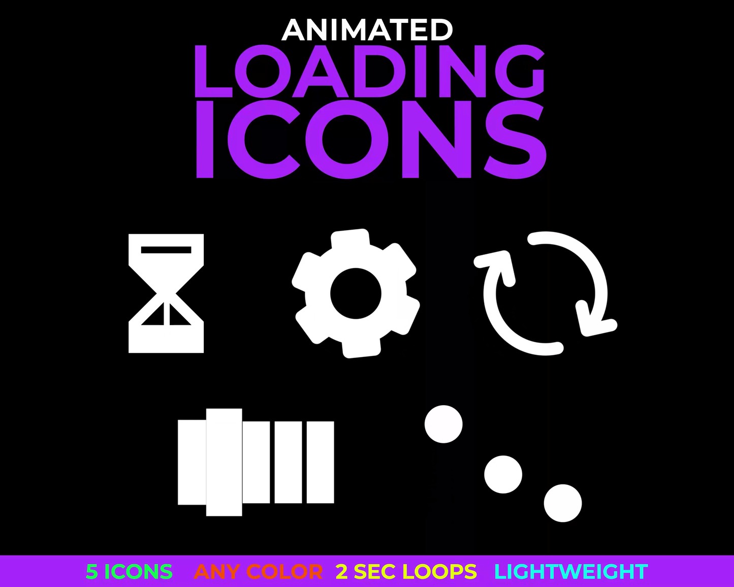 Animated Loading Icons