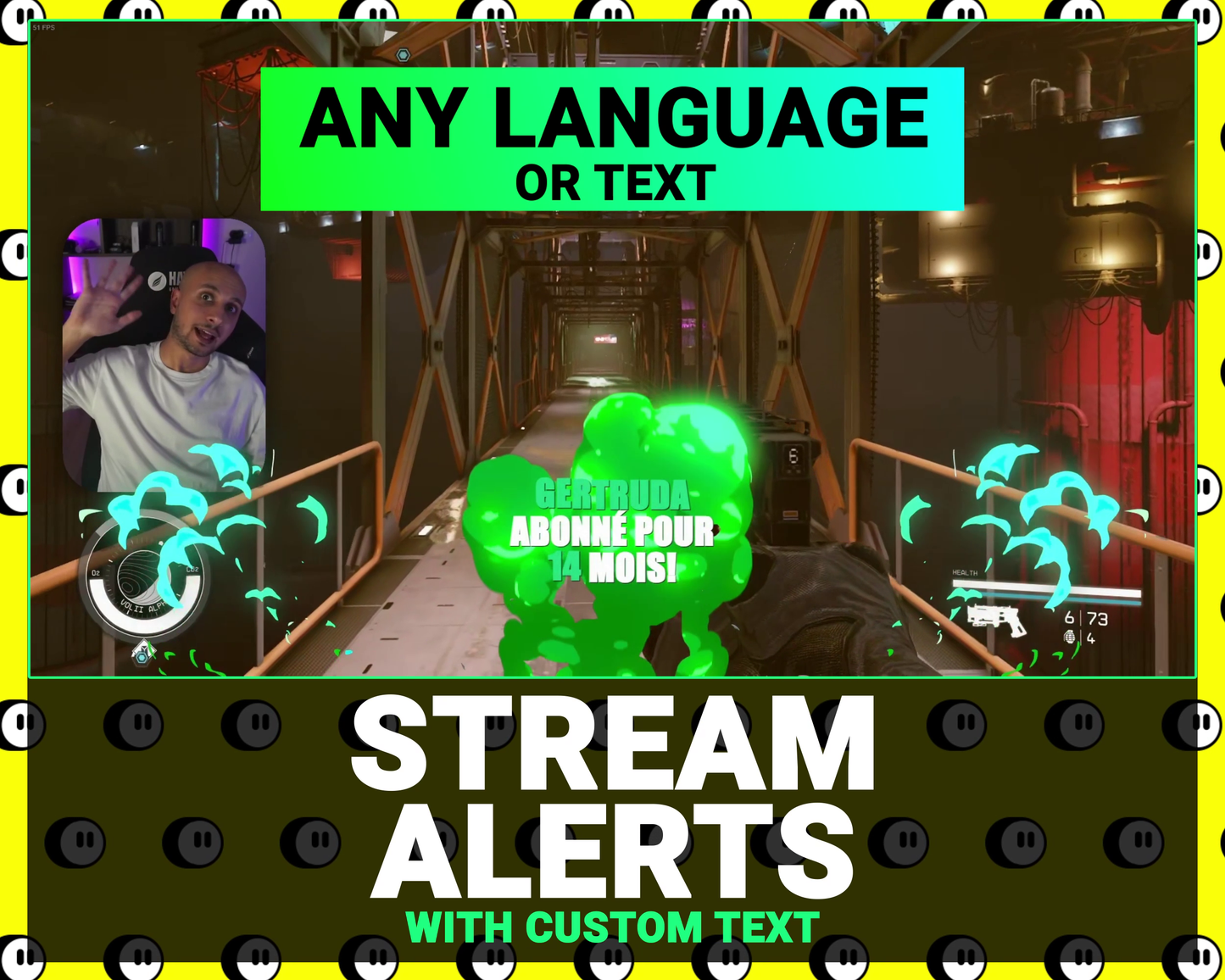Meteor Stream Alerts with Custom Text