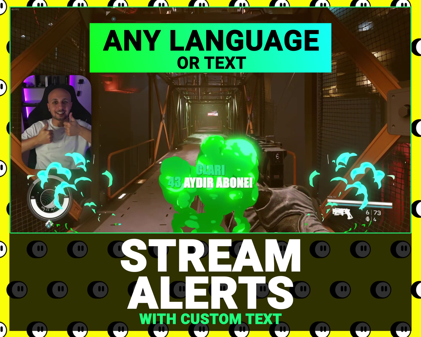 Meteor Stream Alerts with Custom Text