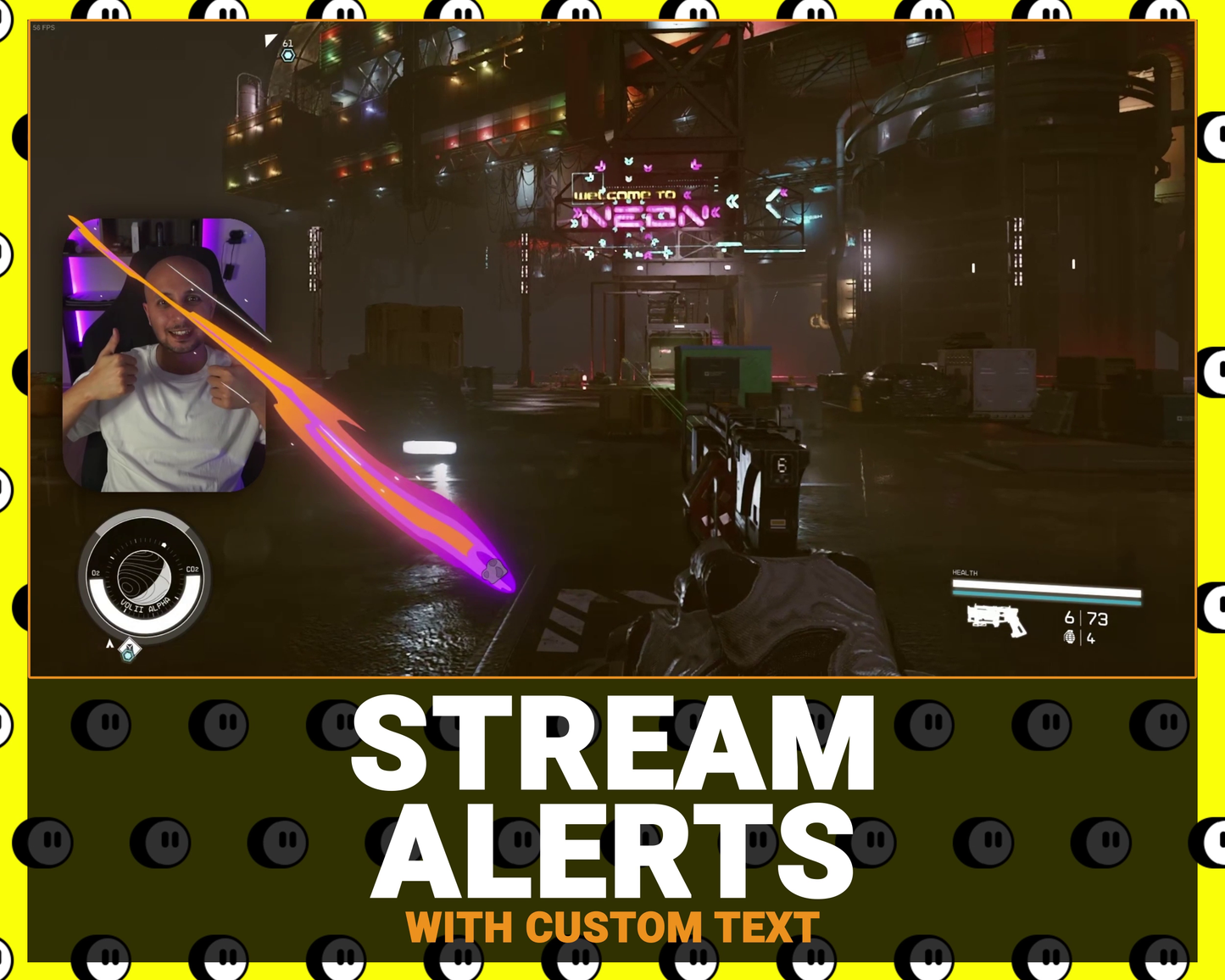 Meteor Stream Alerts with Custom Text