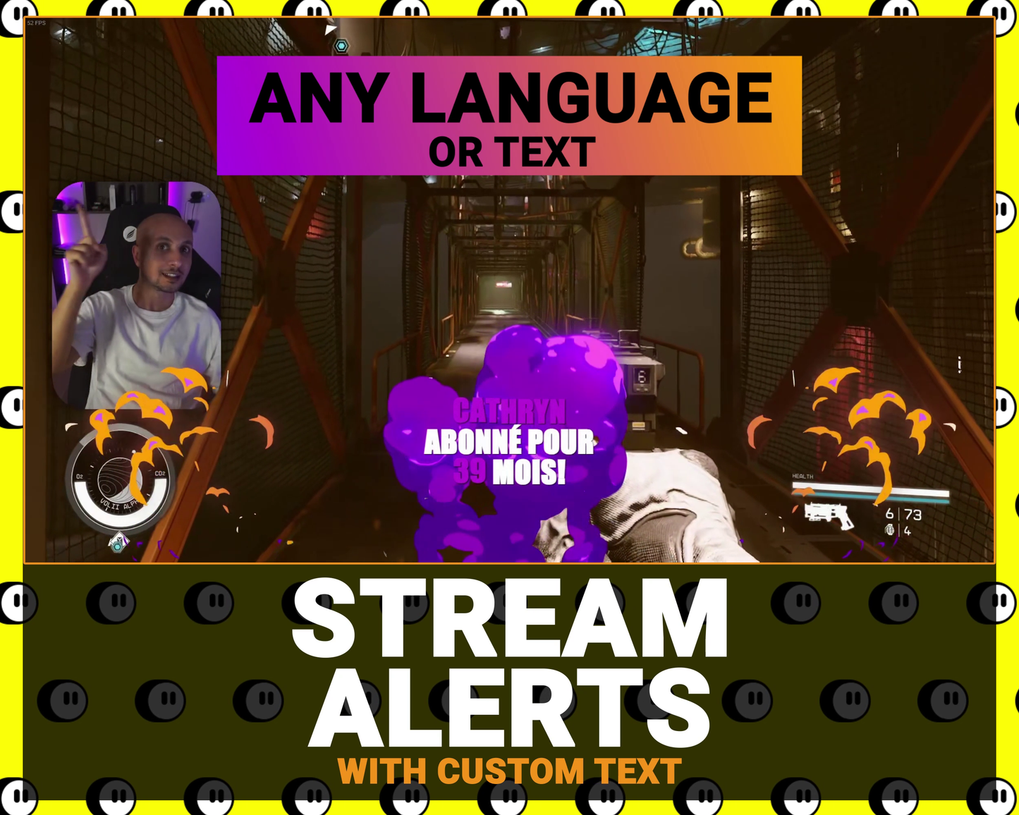 Meteor Stream Alerts with Custom Text