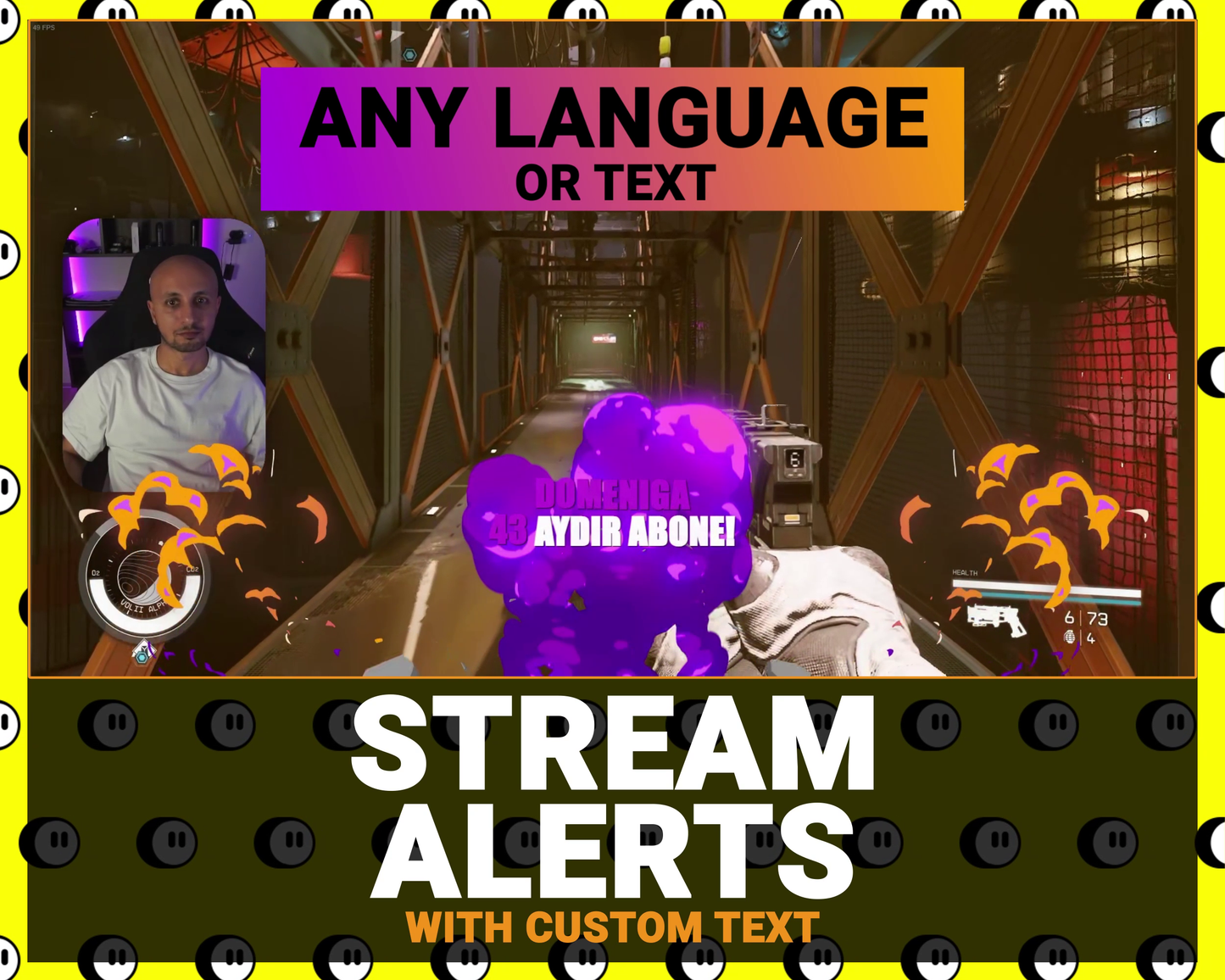 Meteor Stream Alerts with Custom Text