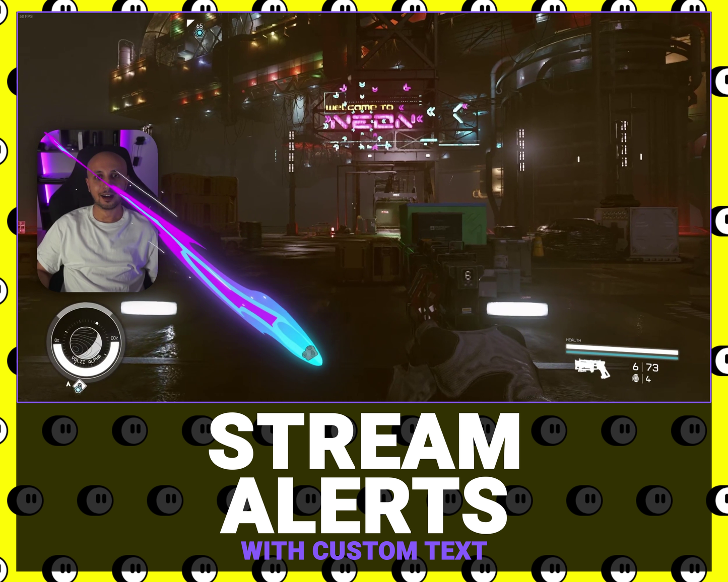 Meteor Stream Alerts with Custom Text