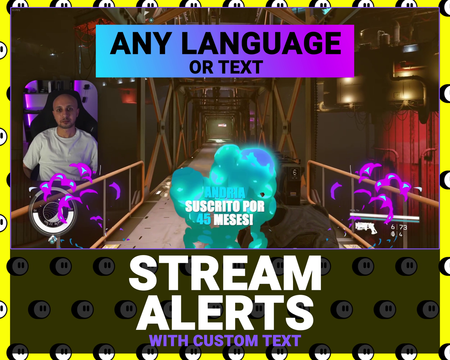 Meteor Stream Alerts with Custom Text