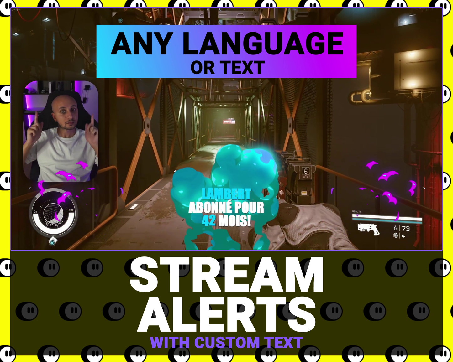 Meteor Stream Alerts with Custom Text