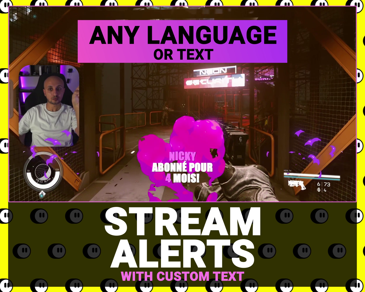 Meteor Stream Alerts with Custom Text