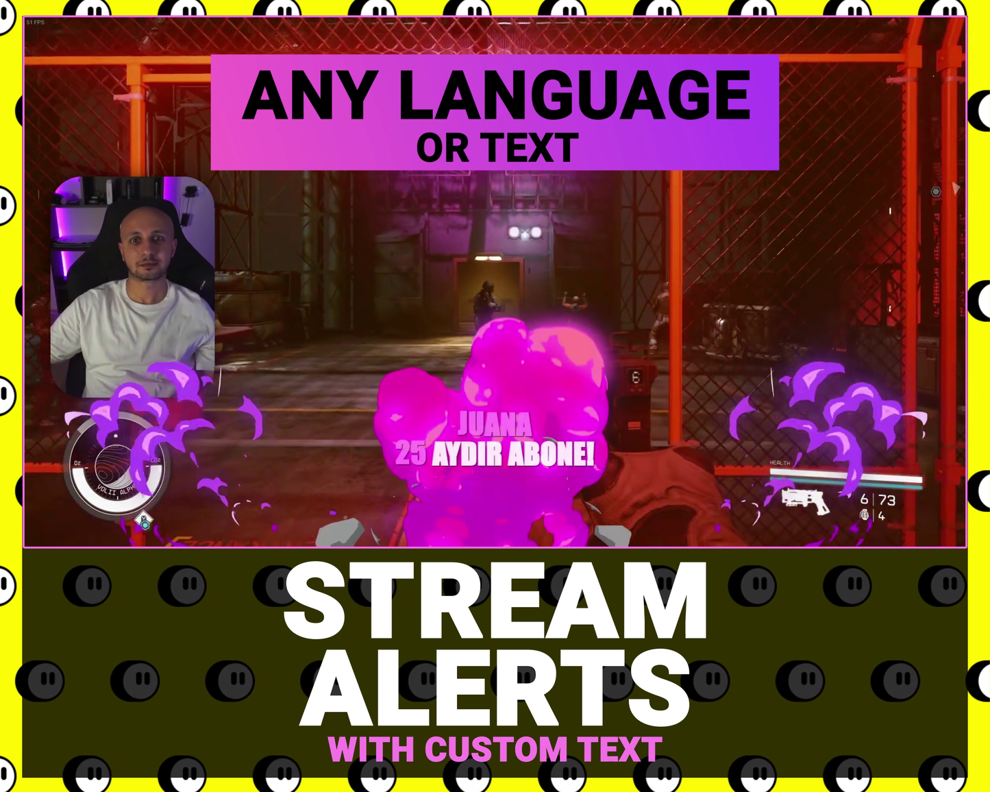 Meteor Stream Alerts with Custom Text