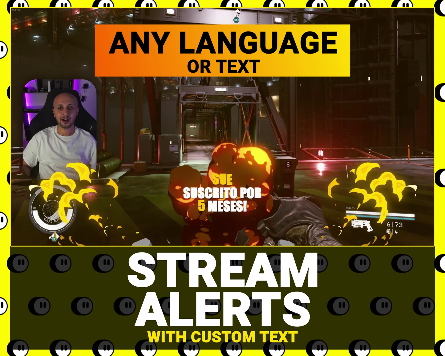 Meteor Stream Alerts with Custom Text