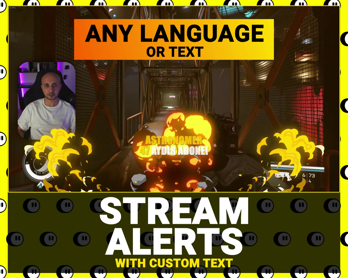 Meteor Stream Alerts with Custom Text