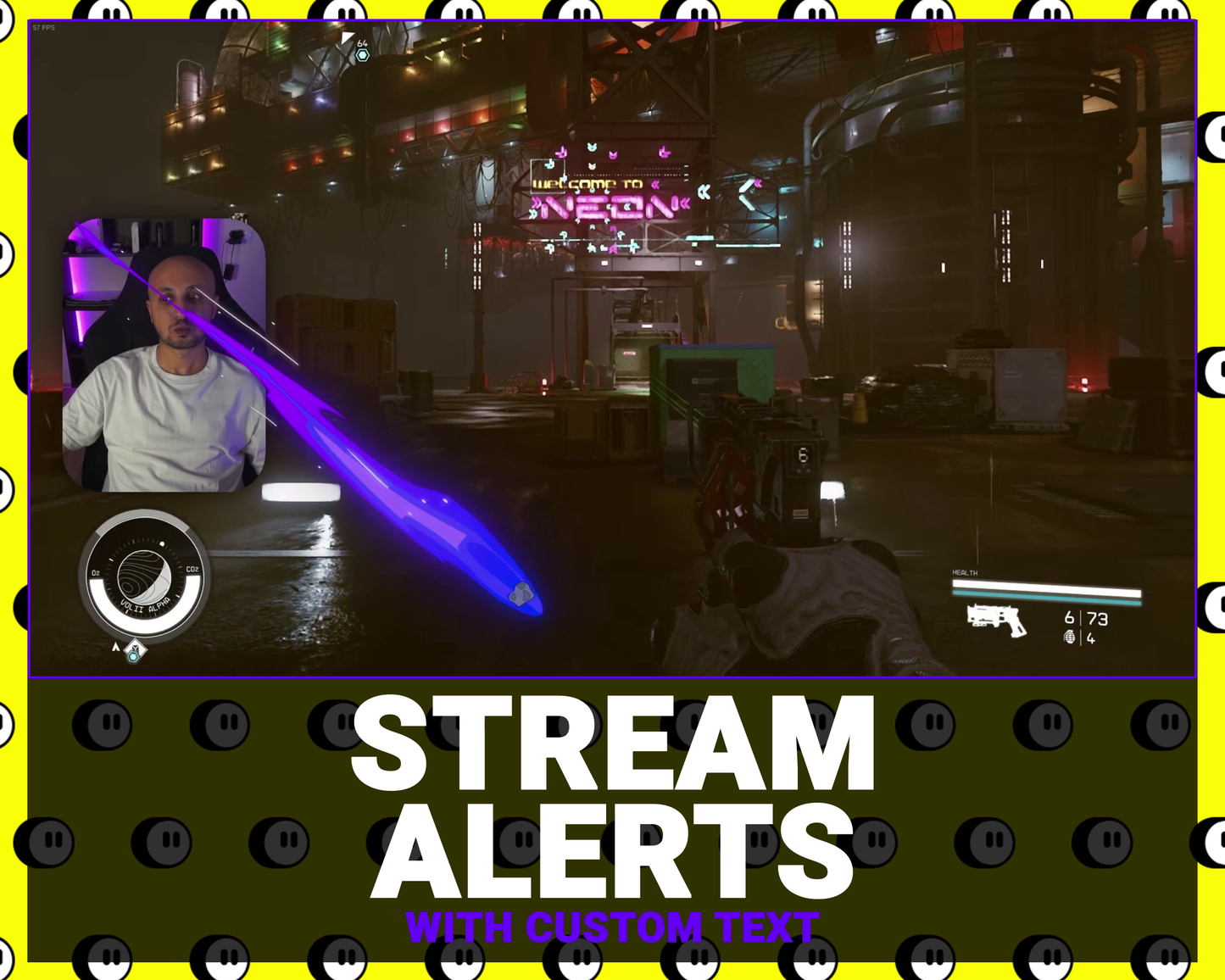 Meteor Stream Alerts with Custom Text