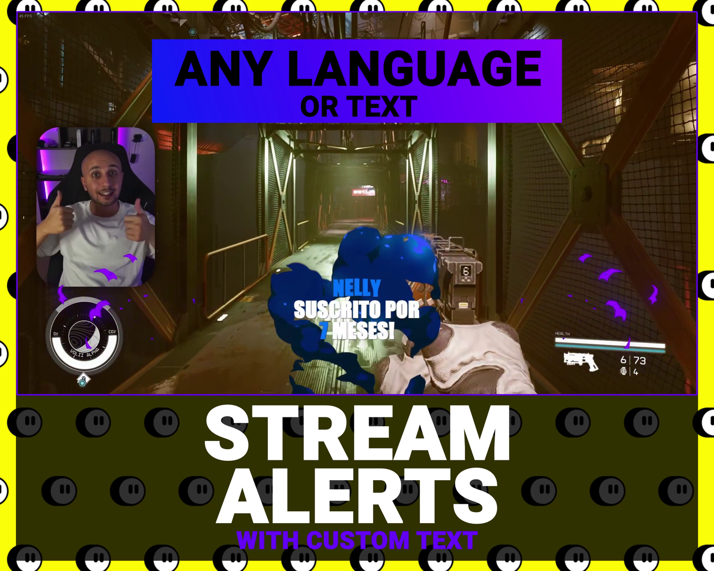 Meteor Stream Alerts with Custom Text