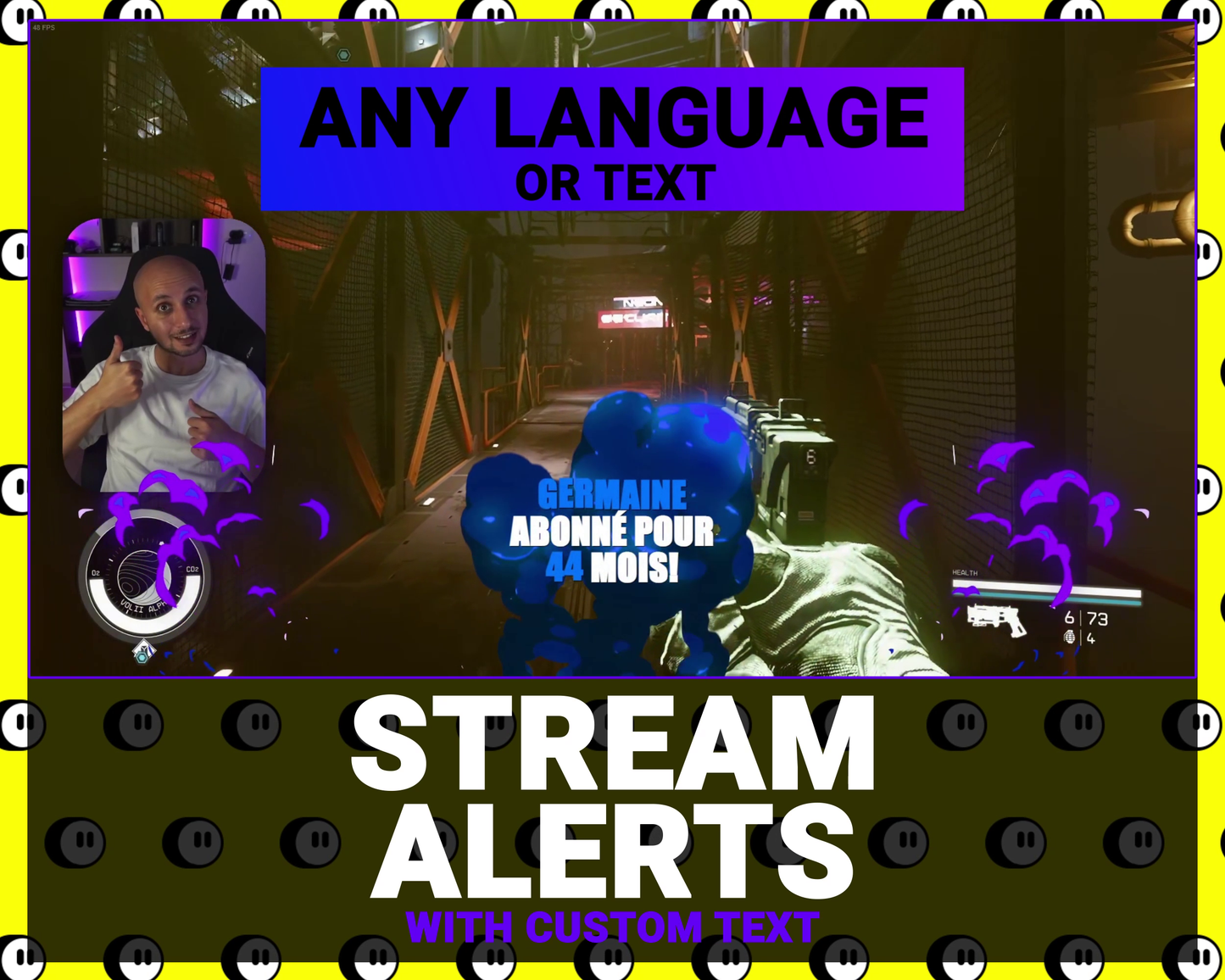 Meteor Stream Alerts with Custom Text