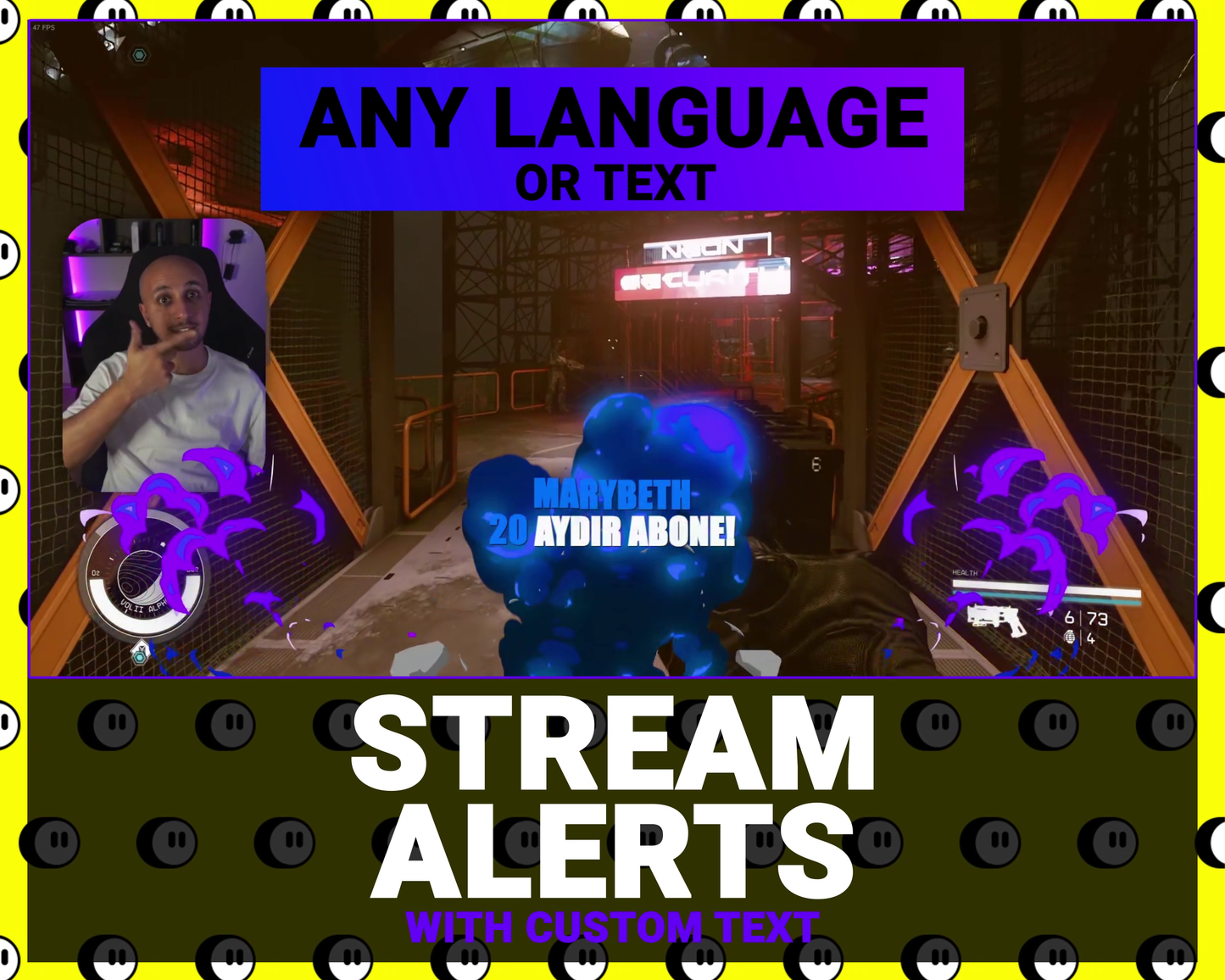 Meteor Stream Alerts with Custom Text