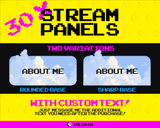 Pixel Cloud Stream Panels