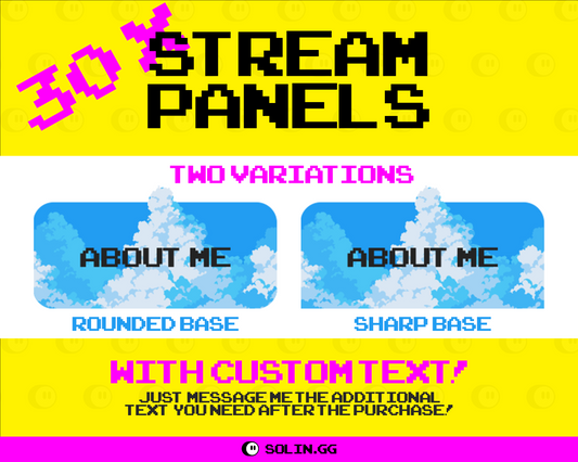 Pixel Cloud Stream Panels