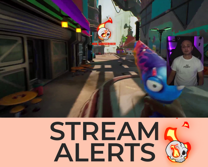 Burning Skull Twitch Stream Alerts