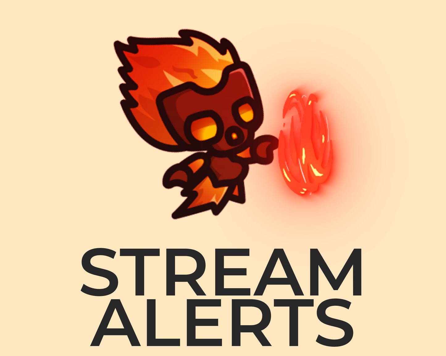 Fire Elemental Twitch Stream Alerts